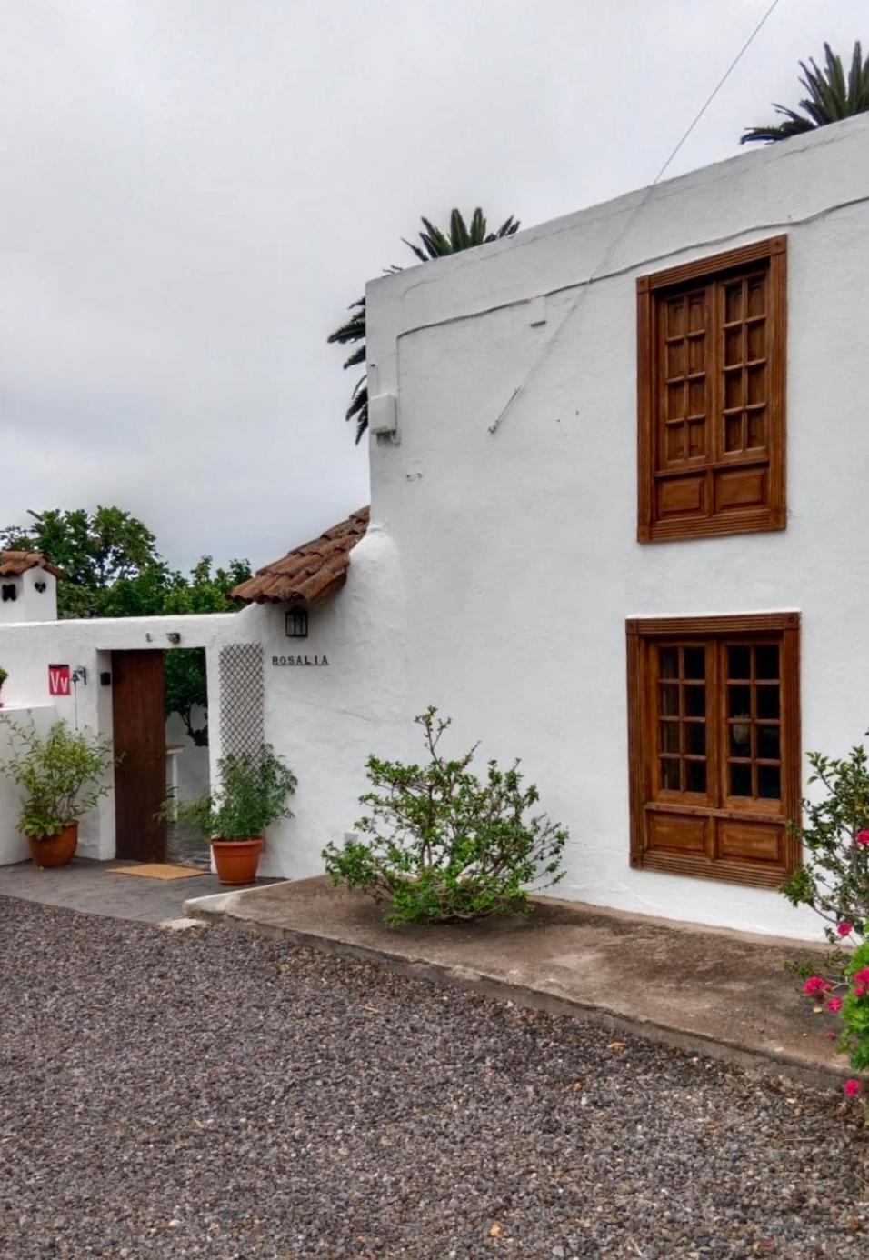 Casa Canaria Tradicional Rosalia Los Silos Esterno foto